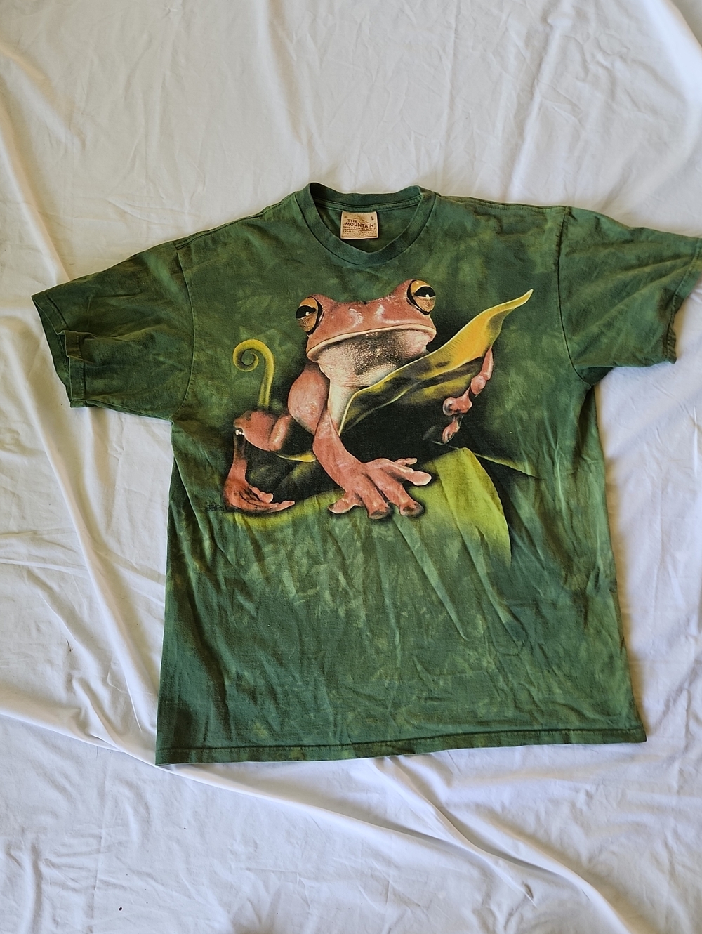 The Mountain Size Large Treefrog Tee